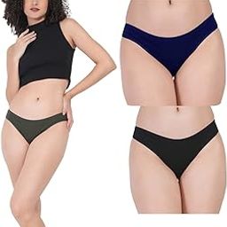 Flosee Women's Viscos Cotton G-Staring Thong Panties, Available in Regular & Plus Size-image-17