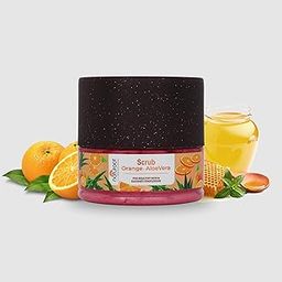 Naturoot De-Tan Body Scrub, with Orange and Aloevera Extract, for All Skin Types (450g)-image-52