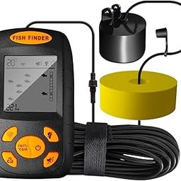 CALANDIS™ Fish Finder Compact Lake Sea Fishing Sturdy Kayak Boat Fishfinder Transducer | Fishfinders | Fishing-image-25