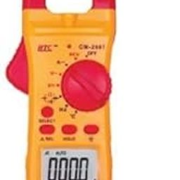 Richie Htc Instrument Cm-2007 Digital Ac Clamp Meter 600A Tester Clip-On-Meter With Temperature And Frequency, 37Mm Jaw Size - Pack Of 1-1