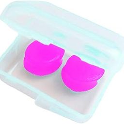 Soft Reusable Moldable Silicone Noise Cancelling Earplugs, Sound Blocking, Earplugs With Case for Swimming, Concert (Light Pink)-40