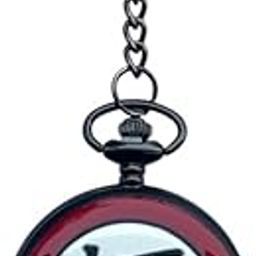 DS (Design1) Pocket Watch(Working) Metallic Keychain with Box-image-49