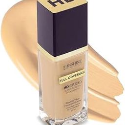 INSHINE ORIGINALS Inshine Professionals HD Studio Full Coverage Matte Cream Foundation | Super Smooth Double Wear Maximum Cover SPF 25, 50ml (801 Classic Ivory), All-picture-12