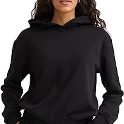 Plain Relaxed Fit Hoodie for Women-image-94
