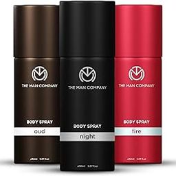 The Man Company Oud, Fire & Night Body Spray Combo Pack For Men | Premium Long-Lasting Fragrance, Everyday Use Deo, 150ml (Pack Of 3)-19