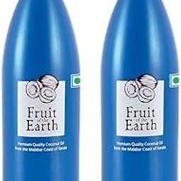 KP Fruit of the Earth Premium Pure Coconut Oil, Malabar Coast Kerala, Hair Care 500 Ml (Pack Of 2)-image-23