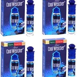 ALMAS COOL WEATHER ROLL ON ATTAR PACK OF 4-13