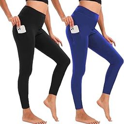 Women's Slim Fit Lycra Stretchable Pocket Jeggings | Stylish Ankle Length with Elastic Waistband, Regular Fit High Waist Pocket Jegging Pack of 2-image-98