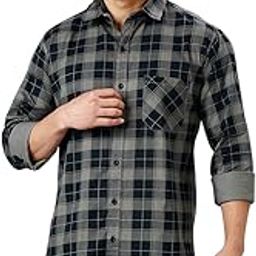 Exclusive Checked Cotton Full Sleeve Plaid Shirt for Men E_425-image-92