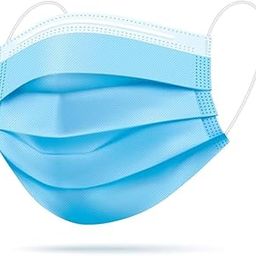 Care Surgical 3Ply Non-Woven Fabric Disposable Surgical Dust Mask With Nose Clip Maximum Protection (Blue, Pack of 50) for Unisex-image-70