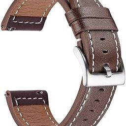 Foissy bands Compatible with Huawei watch GT 3 Pro /GT2 pro/GT3 46mm/GT Runner/Watch 3 pro/Watch 3 /GT2e 46mm/GT2 46mm/Watch 2 Classic, Quick Release Leather Skin friendly, comfortable for Men Women-image-18
