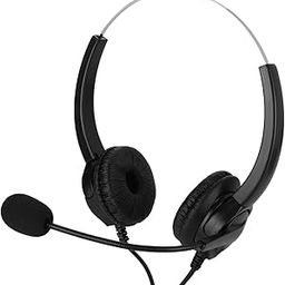 UniMarket® Customer Service Headset, High Strength Mounted Headset Noise Reduction Ergonomic for PC-image-88