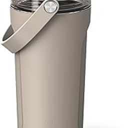 BrüMate MultiShaker | 26oz Leakproof Insulated Stainless Steel Protein and Pre Workout Shaker Bottle for the Gym (Mocha)-image-80