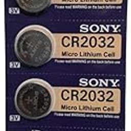 Compatible with Sony CR2032 Battery Lithium cr-2032 3V Coin Cell Batteries (Pack of 5)-81