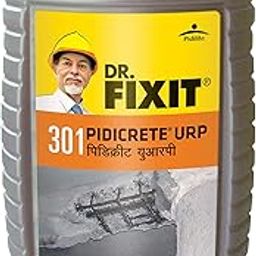 Dr.Fixit 301 SBR Latex Pidicrete URP, SBR Latex For Waterproofing & Repairs - 1Kg (Grey)-22