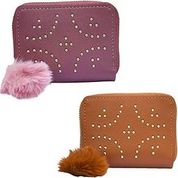 Traders Small Hand Clutch for Women - Girls Hand Wallet - Gift for Sister, Wife, Girlfriend - Anniversary - Birthday (Pack of 2)-39