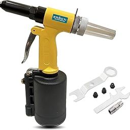 KROST Air Pneumatic Rivet Gun Air Pop Riveter Gun, Air Hydraulic Riveter, Pop Rivet Gun, Riveter Machine, 2.4mm 3.2mm 4mm 4.8mm Heavy Duty Fast Hitting Rivet Gun-image-1