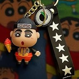 Limited Edition Foodie Shinchan Keychain with Ice Cream | Cute Anime Keyring for Bags, Scooty, Bikes| shinchan Keychain Gift for Boys & Girls|Cute Bag Charm-image-79