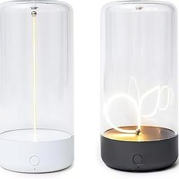Minimalist Tabe Lamp Mini Cordless and Rechargeable Desk Lamps with Breathing Effect 3 Levels Brightness Touch Control Ambient Light Unique Gifts Ideal for Men-picture-21