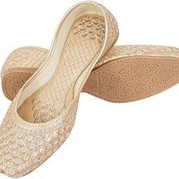 Women Juti | Embroidered Rajasthani Mojari Girls Shoe-image-20