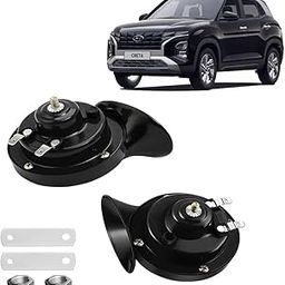 Dual Tone Electric Car Horn Set Compatiable With Hyundaai Creta | Superior Sound Quality, Easy Installation, Durable Design, and Weather Resistance-picture-12