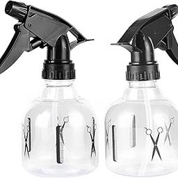 Tifurko Misting Spray Bottle, 250ml Empty Water Hair Mist Spray Bottle Refillable Trigger Sprayer Plastic Sprays Bottles for Hair Styling Travel Plants- PACK OF 2-image-75
