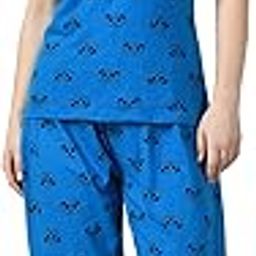 Cotton Allover Printed Night Suit Tshirt and Capri Set for Women (Pack of 1)-image-57