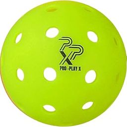 PROPLAY-X PPX 40 Pickleball Balls | Outdoor pickleballs | Precision Design | Durability Outdoors (Color - Fluroscent Yellow)-picture-12