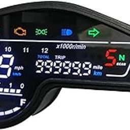 CALANDIS™ Motorcycle Speedometer Odometer Tachometer Meter for XR150 CRV Replace | Other Auto Tools & Supplies-31