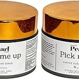 House of Pearl Elixir Unisex Pick me up | Coffee Sugar Bodyscrub | Brown | 50gm | Pack of 2-picture-27