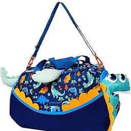 Sports Duffle Bags – Waterproof Duffle Bag for Kids, Shoulder Bag with Multi Compartment, Ideal for Travel, Swimming, Picnic, Gym, Sports, Boys Duffle Bags (Dino)-image-38