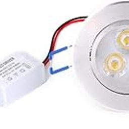 MORZ 3W LED Ceiling Downlight kit Home Office Bedroom Lounge Living Room Dining Decor Warm White-13