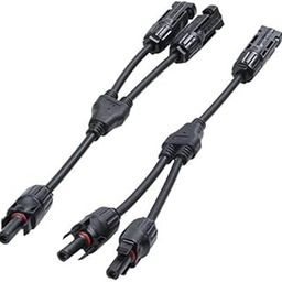 EN-VOLANT 1X(1 Pair Y Type MC4 Solar Panel Cable Connectors Male Female M/F Wire Bran Y3G7-image-25
