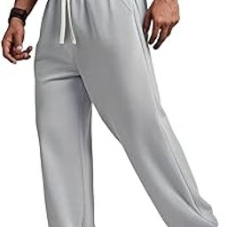 Straight Wide fit Long Length Open Bottom Jogger for Men/Trending Multi Pocket Style, Relaxed Casual Pants for Men-picture-7