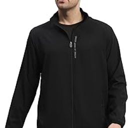 Sports Jacket for Men with Two Hidden Zipper Pockets-image-22