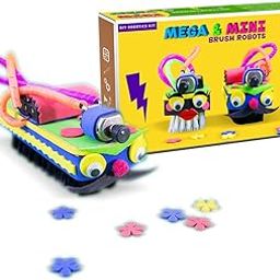 Be Cre8v 2-in-1 Pack Stem Electronic Brush Bots DIY Educational Robotics Activity Toy Kit-16