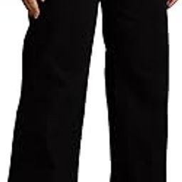 Regular Women's High Rise Full Length Wide Leg Baggy Fit Jeans (Inseam: 30 inch)-image-11