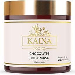 Kaina Skincare Chocolate Body Mask 100g | Removes Dirt & Impurities-image-23