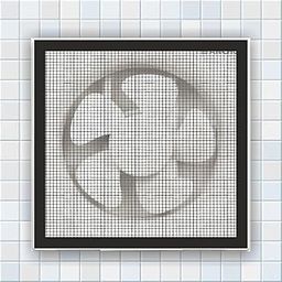 Auranest Pre Stiched Mosquito Net for Kitchen, Bathroom Window & Exhuast Fan Self Adhesive Hook & Loop Tape - 50x60 CM - Black-15