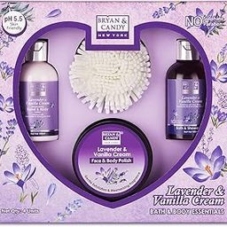 Bryan & Candy Lavender Bodycare Heart Collection | Women's Day Gift Set For Women| 100% Vegan,Ph5.5 Skin Friendly-54