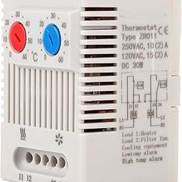 Temperature Controller Switch Open Close Adjustable Mechanical Thermostat 0-60℃ ZR011 for Industrial Heating System-image-33
