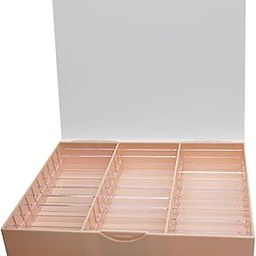 ATORSE® Nail Art Storage Case 30 Cells Nail Decoration Box For Nail Salon Nail False Pink-image-9