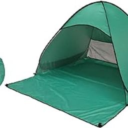 LOOM TREE® Pop Up Tent UPF 50 Beach Tent for Family Camping Backyard Outdoor Activities Deep Green | Outdoor Sports | Camping & Hiking | Tents & Canopies | Tents-image-63