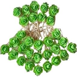 Flower Maang Tikka Jewellery for Wedding/Baby Shower/Haldi/Mehandi/Party - (Pack of 30)-image-49