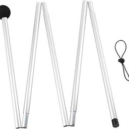 MERISHOPP Tent Poles Preassembled Bracket 160cm/200cm Shelter Canopy Poles Canopy Rods 2M Flat tip| Tent Accessories | Tent Pegs | Tent Rope Set-image-10