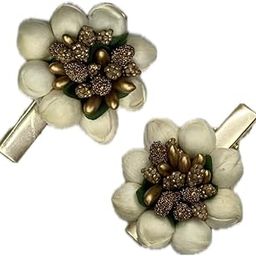 Jasmine flower hairband/headband/hairclip for babies/girls/women by Hairy Fairy Things (Hairclip for girls, 2)-image-7