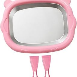 Ice Cream Maker Stainless Steel Serve Yogurt for Kids Family Pink-8