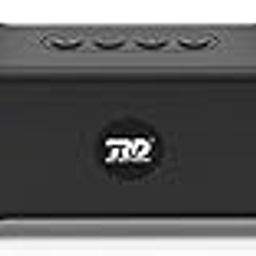 RD SP-25 Spectrum Wireless Soundbar, Bluetooth v5.0 Connectivity, 20 Watts 2.0 Stereo Sound Treble Extra Bass Speaker, Support TF/FM/SD Card/USB and AUX, 6 Hours Playback Time, IPX4 Waterproof- Black-32