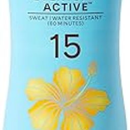 Hawaiian Tropic Sunscreen Island Sport Broad Spectrum Sun Care Sunscreen Lotion - SPF 15, 8 Ounce-36
