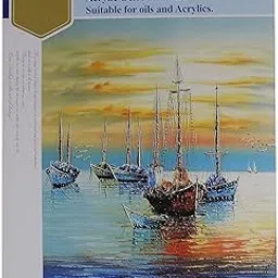 generic Kreative Kraft A3 Canvas Easel Sheets – 10-Sheet Artist Pad for Oil & Acrylic Painting-picture-7